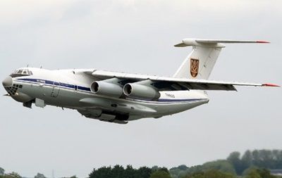 Самолет Ил-76 Минобороны Украины для эвакуации украинцев. Фото: by24.org