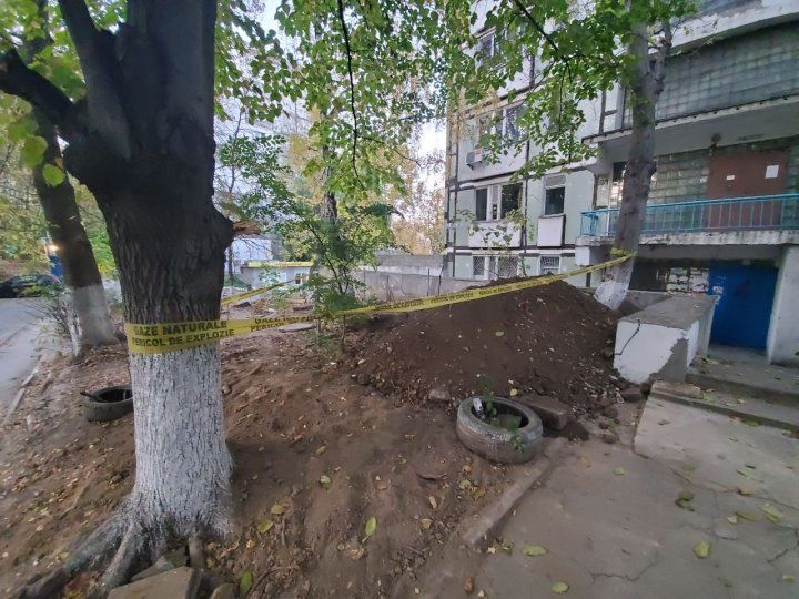 Паника в Кишиневе: двор одной из многоэтажек оцеплен