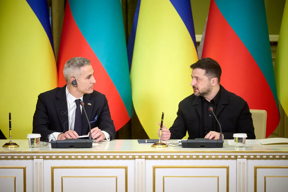 Zelenski: Prin intermediul Coridorului Vertical, Ucraina poate primi 10 miliarde de metri cubi de gaz pe an.