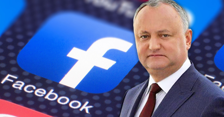 СМИ: Додон платит 7000 леев в неделю только за рекламу в Facebook. Коллаж: Point.md.
