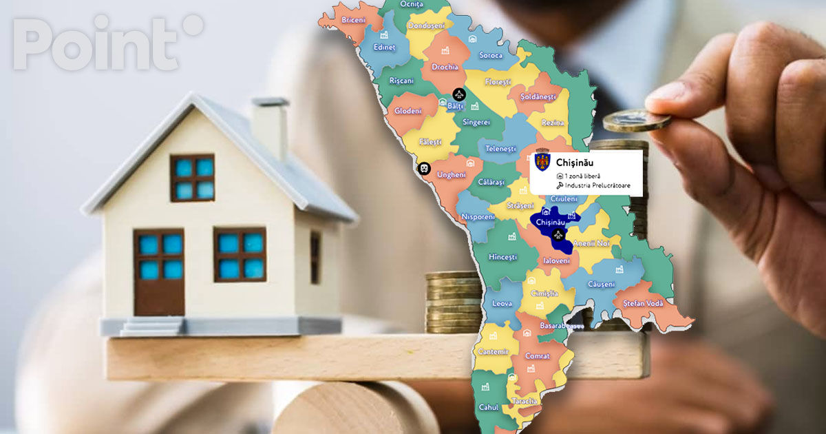 Republica Moldova a lansat Harta Interactivă a Investițiilor.