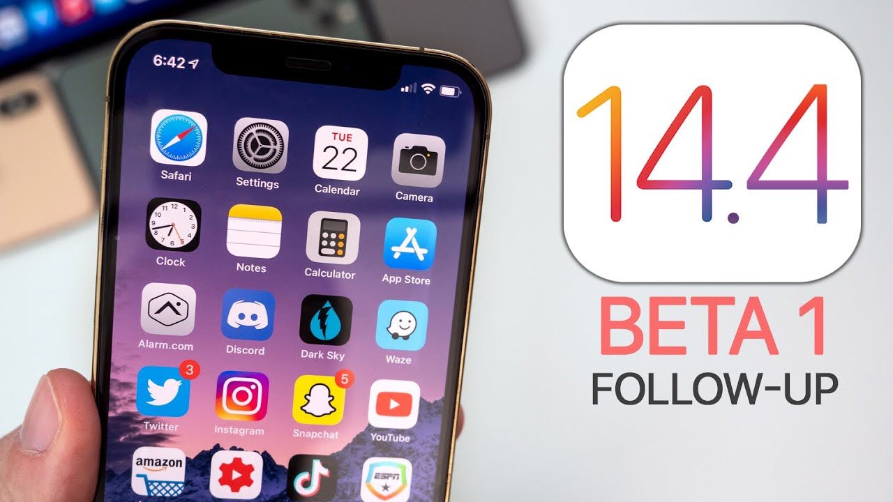 Состоялся релиз очередного обновления операционной системы iOS 14.4
