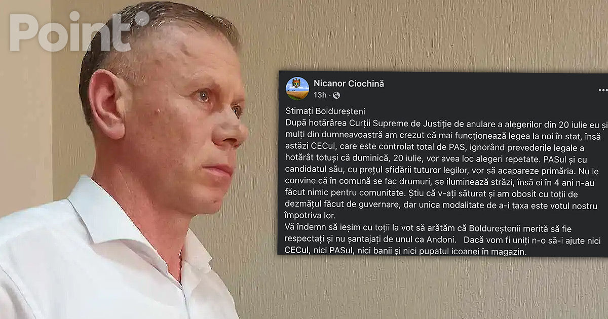 Ciochină: PAS vrea să preia cu orice preț Primăria din Boldurești.