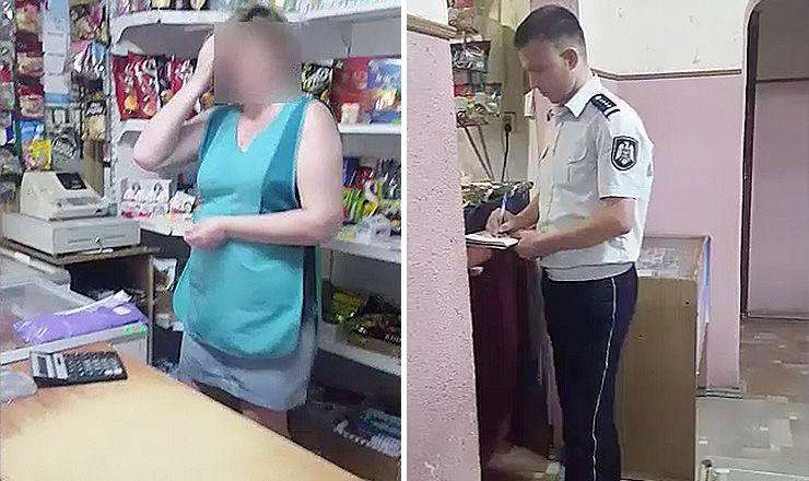В магазинах пищевые продукты и напитки хранились в антисанитарных условиях.