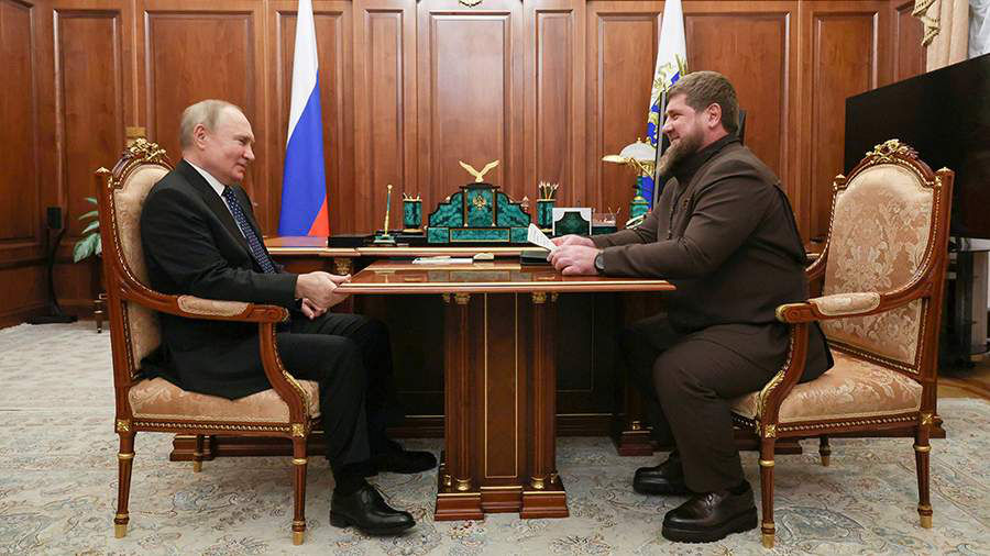 Кадыров заявил Путину о готовности чеченцев «идти до победного конца».