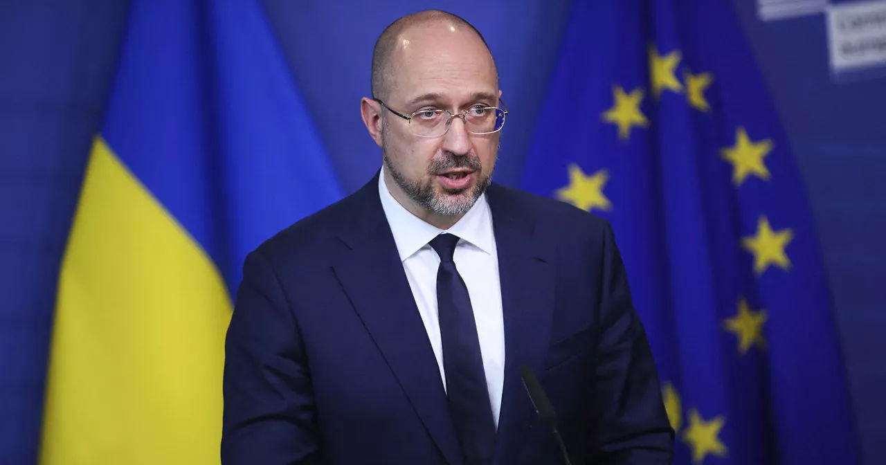 Украинский премьер Денис Шмыгаль.