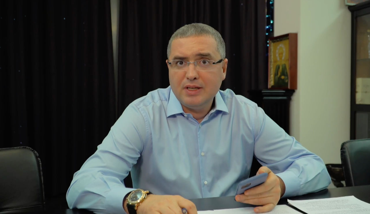 Лидер "Нашей партии" и примар Бельц Ренато Усатый.