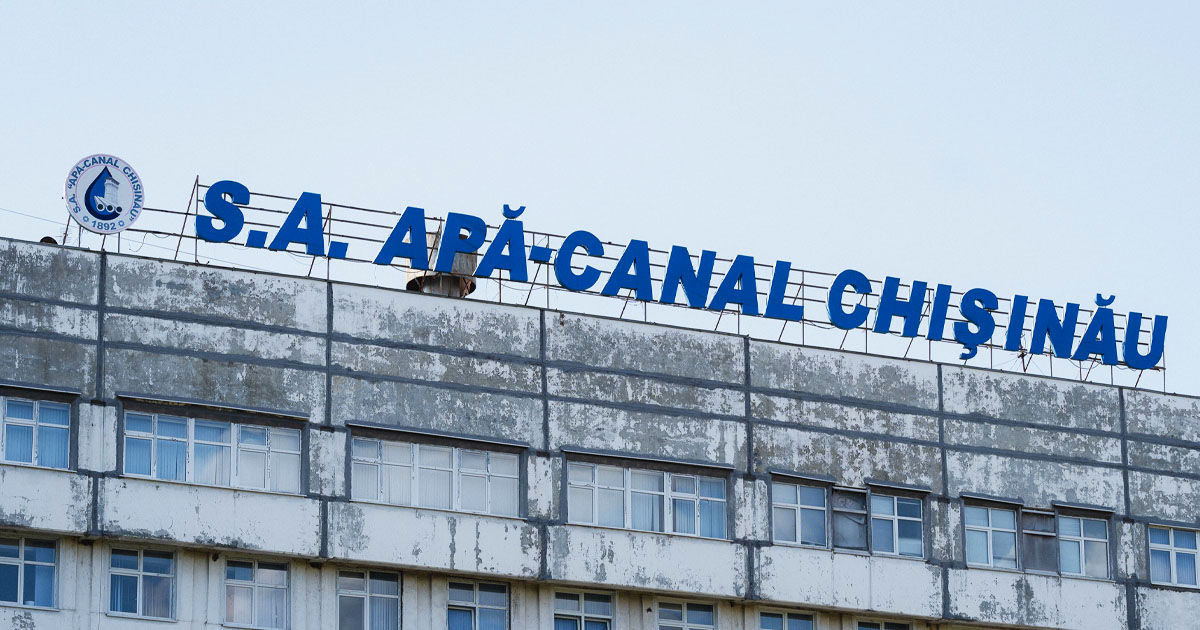 Situația financiară a societății Apă-Canal Chișinău a fost stabilizată.