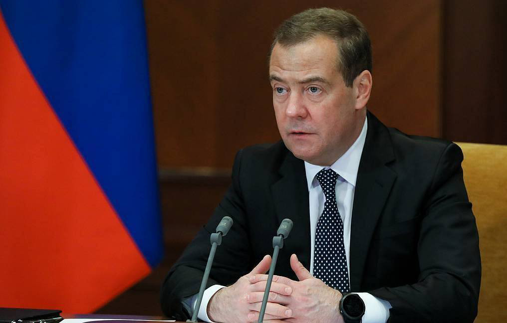 Замглавы Совбеза РФ Дмитрий Медведев.