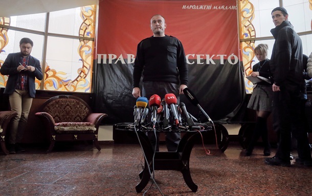 Дмитрий Ярош обвинил генерала Евдокимова в постоянных попытках уничтожить "Правый сектор"