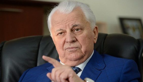 Первый президент Украины, глава делегации Киева в контактной группе Леонид Кравчук.