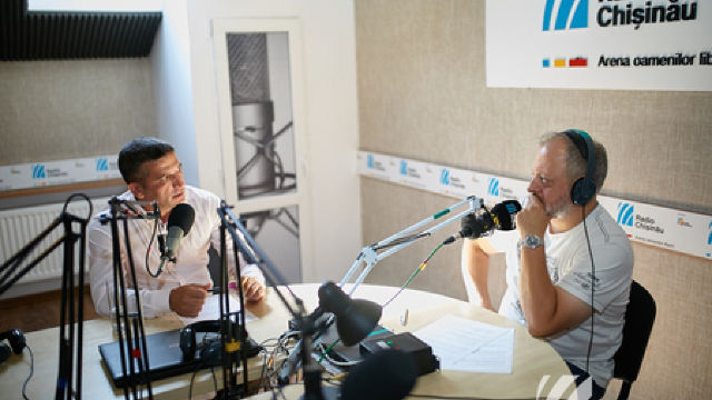 Comentatorul politic Vlad Țurcanu.