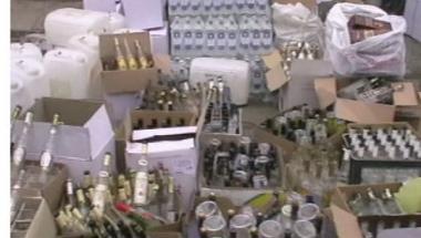 Подпольное производство продукции, выдаваемой за водку бренда «Борис Ельцин», было организовано в апреле текущего года.