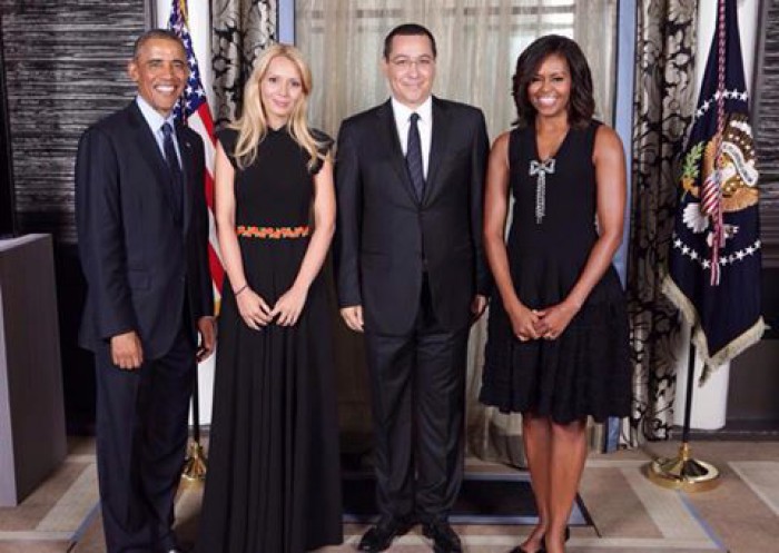 De asemenea, acesta susține că a schimbat „câteva cuvinte” cu preşedintele american Barack Obama.