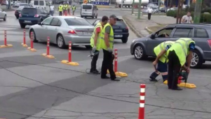 Experiment: Intersecția din Capitală unde se încalc cele mai multe reguli de circulație