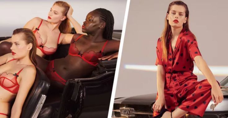 Бренд Agent Provocateur посвятил рекламу 14 февраля.
