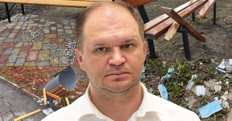 Чебан: Некоторым жителям Кишинева плевать на труд других. Коллаж: Point.md.