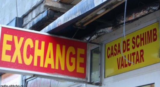 O casă de schimb valutar din capitală a fost jefuită astăzi de către doi necunoscuţi.