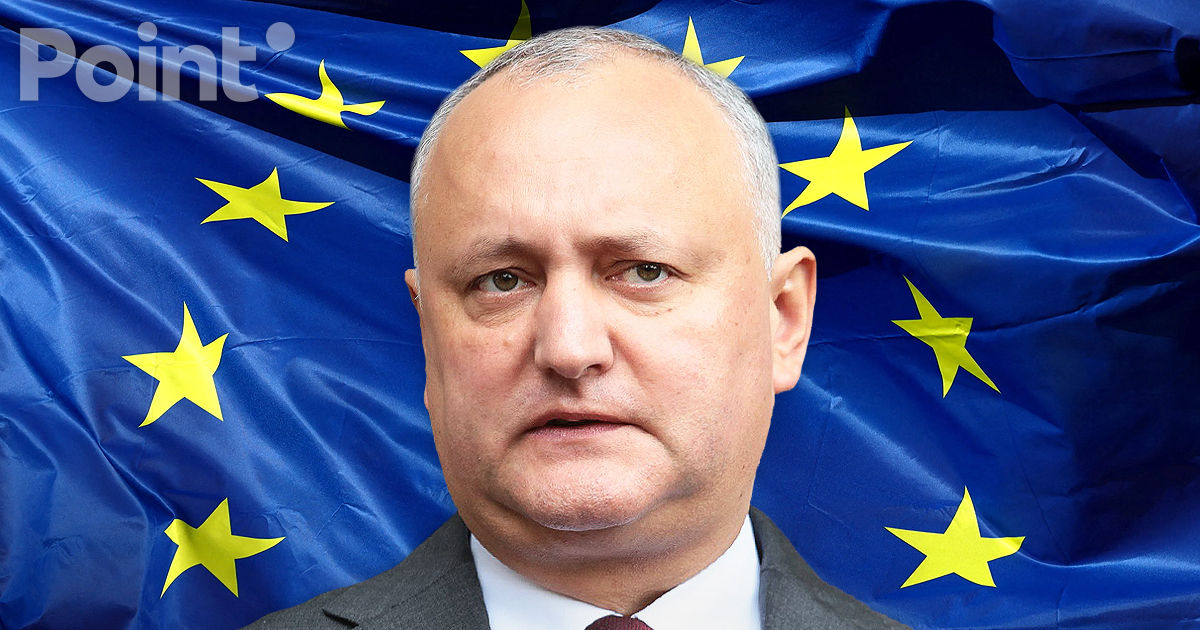 Dodon: Războiul poate fi ascuns în spatele frumoaselor promisiuni ale UE.