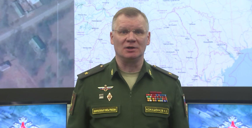 Официальный представитель Минобороны России генерал-майор Игорь Конашенков.