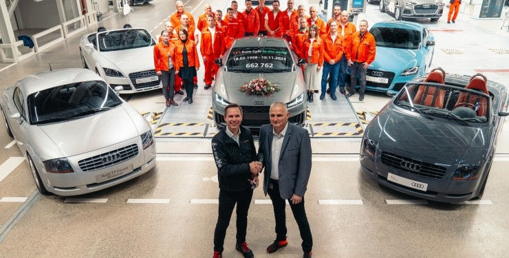 Audi выпустила последний автомобиль модели TT.