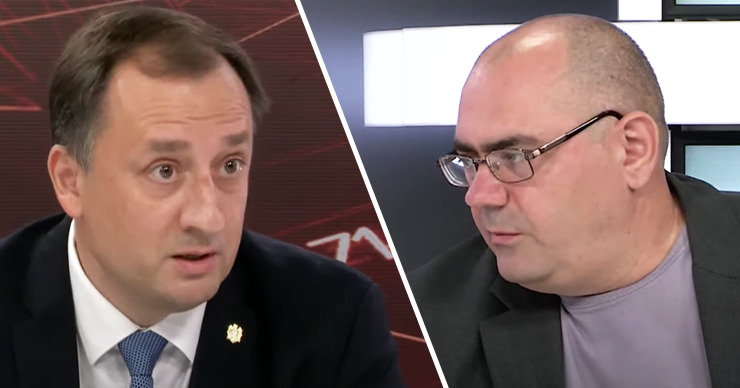Петков и Уланов обменялись колкими репликами из-за результатов партии “Шор”. Коллаж: Point.md.