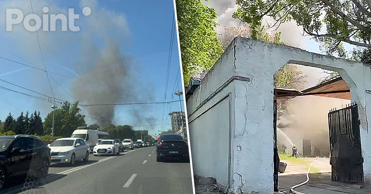 Incendiu în centrul Capitalei: Un local din Parcul Ștefan cel Mare, cuprins de flăcări.