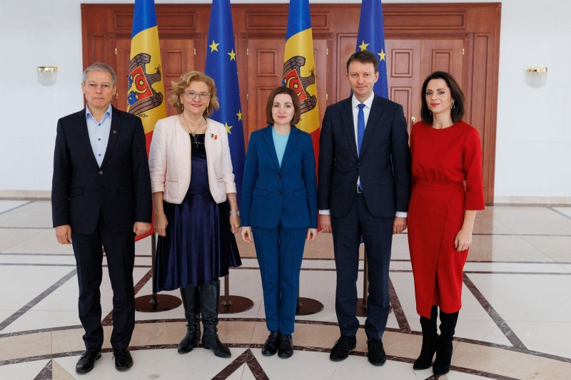 Майя Санду провела встречу с делегацией Европарламента.