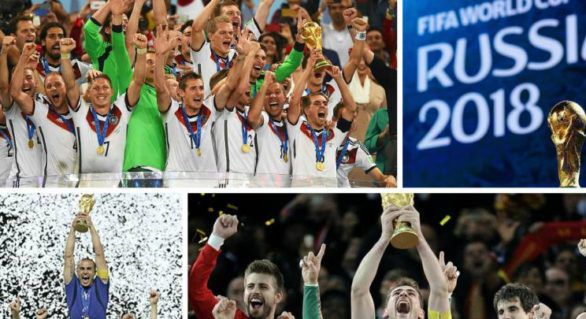Ultimele trei campioane mondiale ar putea ajunge în aceeași grupă la CM 2018. Foto: independent.md