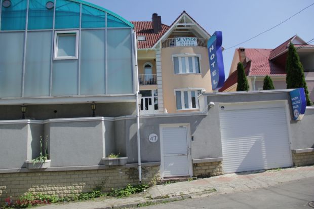 Vila de pe str. Frumoasa, gajată la BEM contra unui credit de 43,3 milioane de lei. Foto: ziarulnational.md