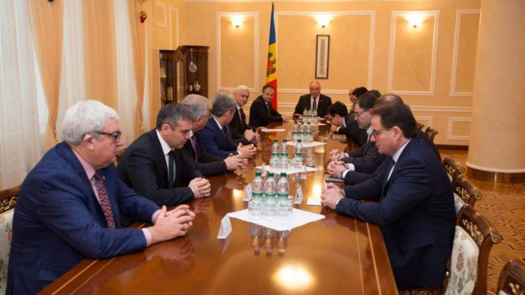 Timofti, a prezidat astăzi ultima ședință a Consiliului Suprem de Securitate. Foto: president.md
