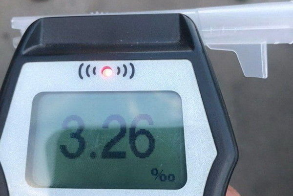Антирекорд по пьянству за рулем был зафиксирован в Измаиле на Одесчине. 