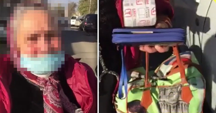 В столице полицейские помогли вернуть пенсионерке забытую сумку. Коллаж: Point.md