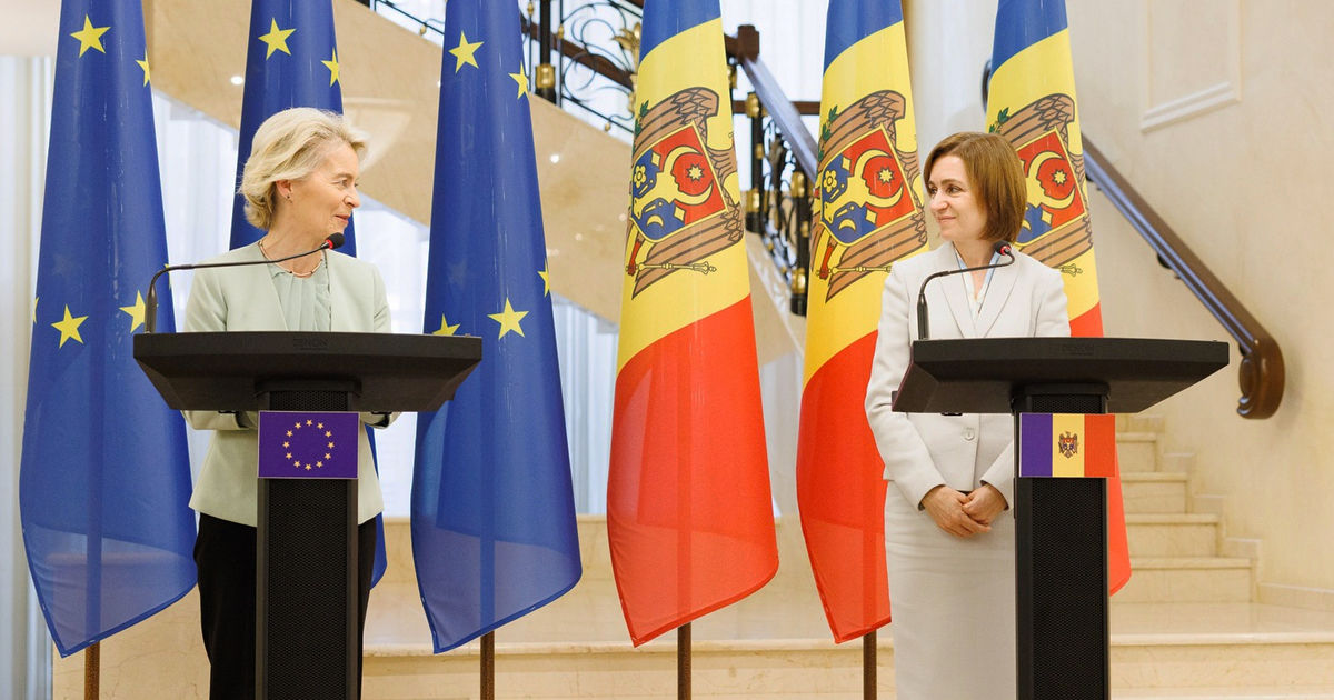 Ursula von der Leyen, către Maia Sandu: Integritatea și determinarea de care dați dovadă ne inspiră pe toți.