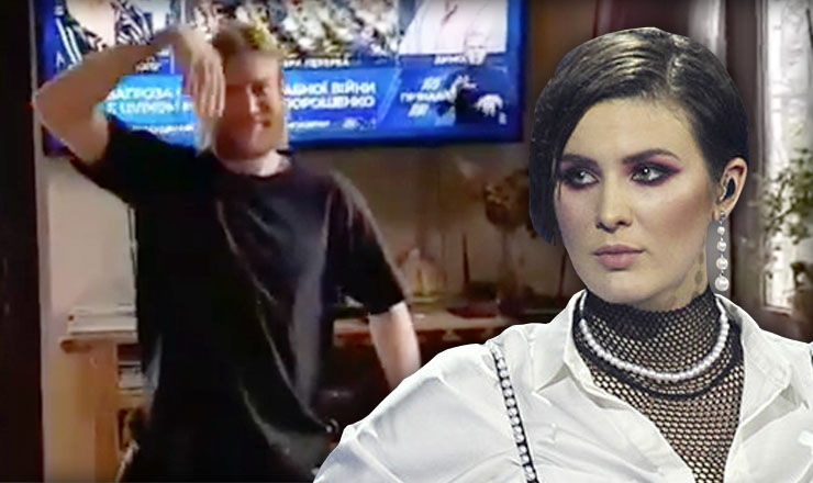 Иван Дорн поддержал певицу Maruv танцем.