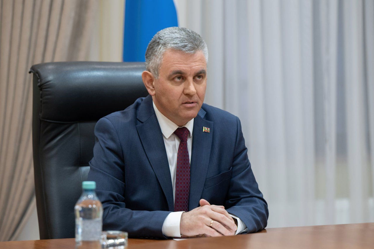 Приднестровский лидер Вадим Красносельский.