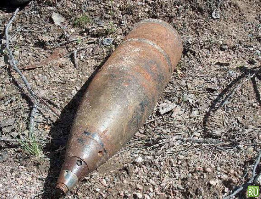 В селе Терновка рабочие нашли боеприпас времен ВОВ.