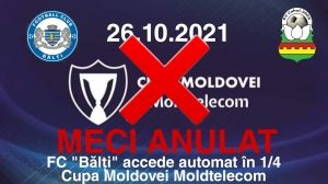 Не состоится один из матчей 1/8 финала Кубка Молдовы по футболу. Коллаж: moldfootball.com