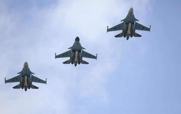 С начала кампании группировка российских войск выросла с 50 до 70 самолетов.