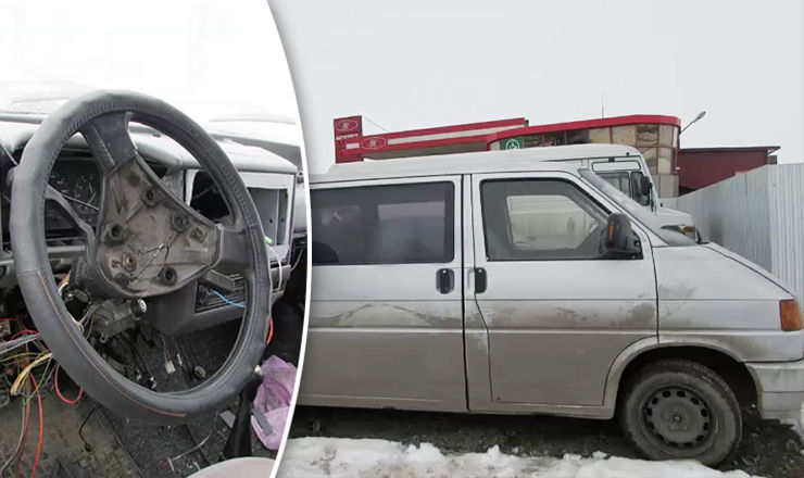 A furat un automobil parcat în curtea unui bloc. Hoțul, reținut