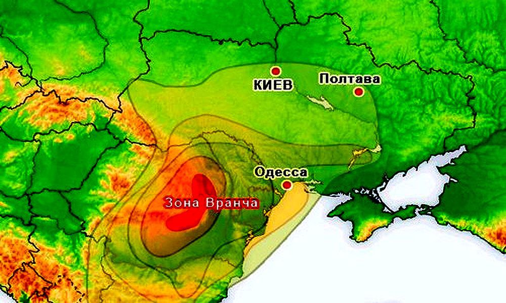 Самое сильное землетрясение, зарегистрированное в текущем году в сейсмической зоне Вранча, произошло 29 марта.