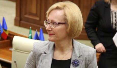 Deputata Partidului Comuniştilor, Elena Bodnarenco.