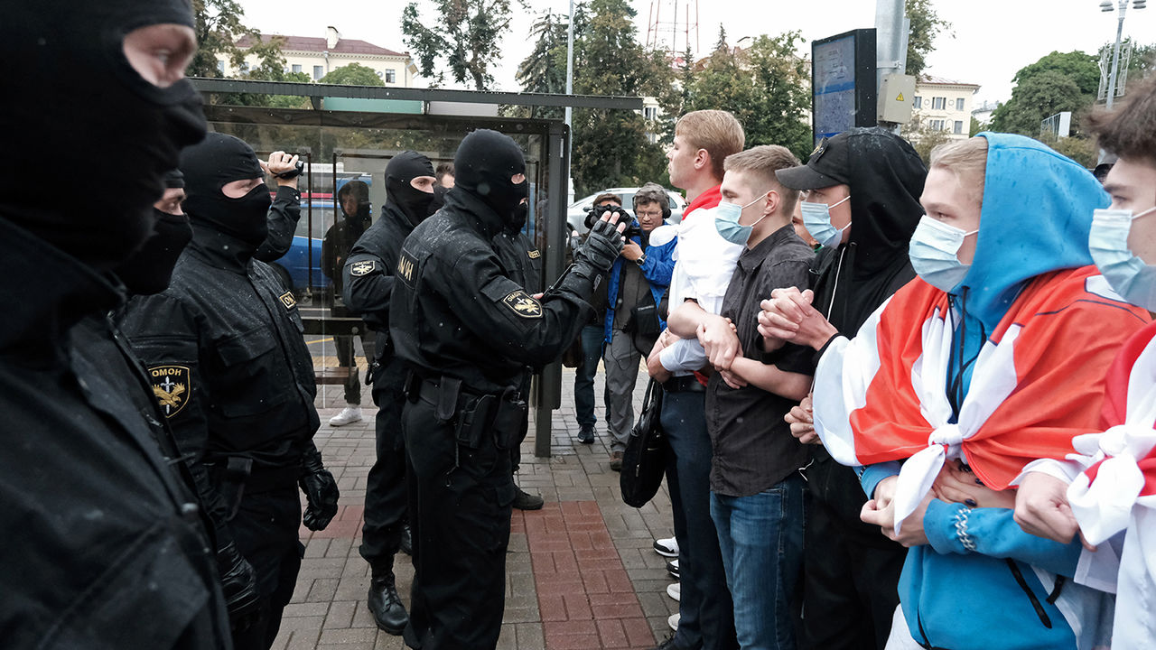 Белорусских студентов, участвовавших в протестах, отправили в колонию.