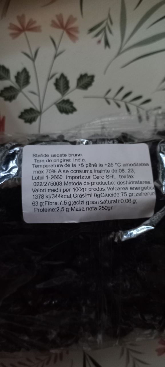 Донора крови поразил среди продуктов от Минздрава Молдовы индийский изюм.