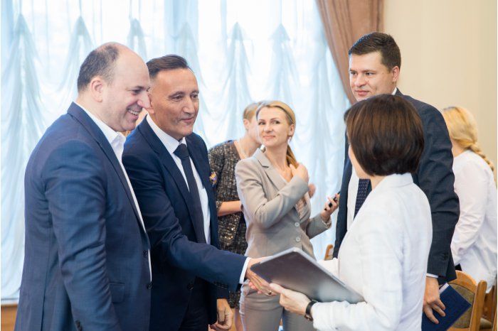 Майя Санду встретилась с представителями бизнеса. 