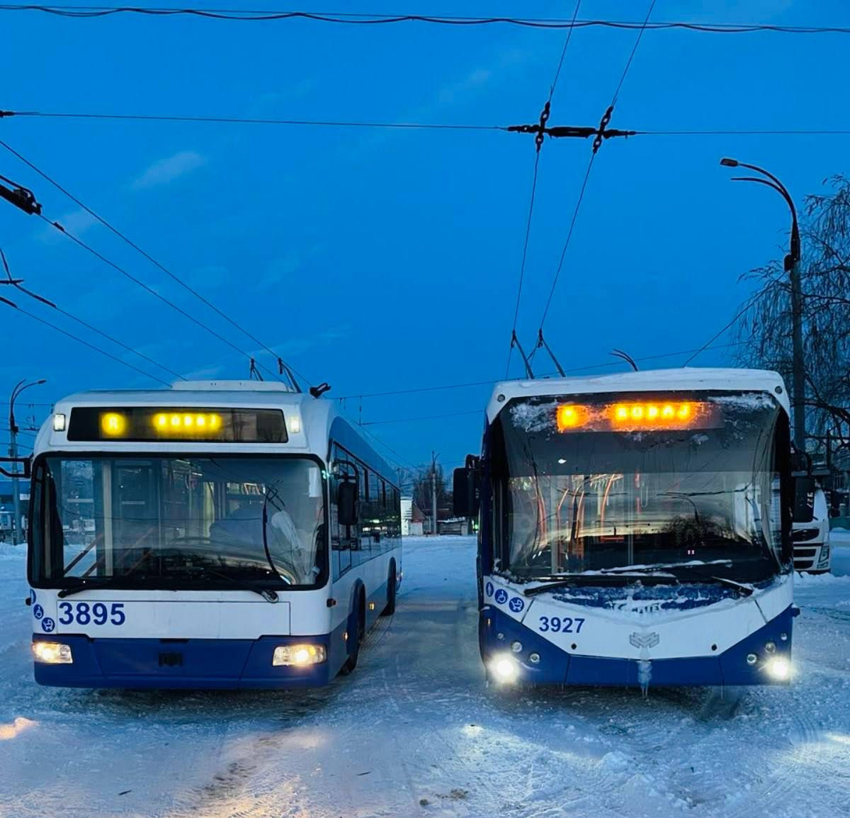 В Кишиневе возобновили движение общественного транспорта.