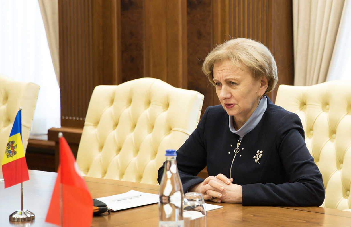 Лидер ПСРМ Зинаила Гречаный.