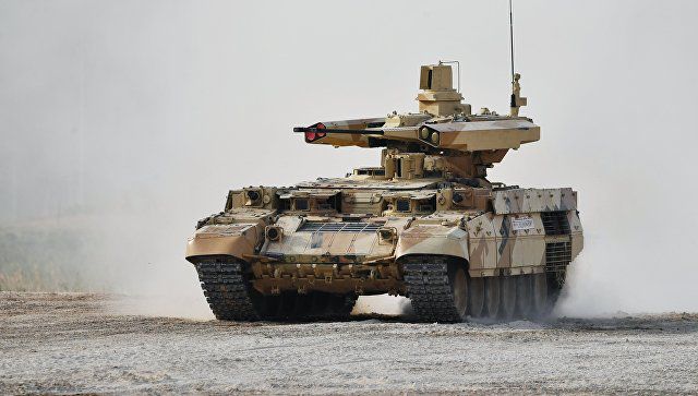 Третье поколение БМПТ-72 "Терминатор", пишет автор, сможет поражать все виды целей.