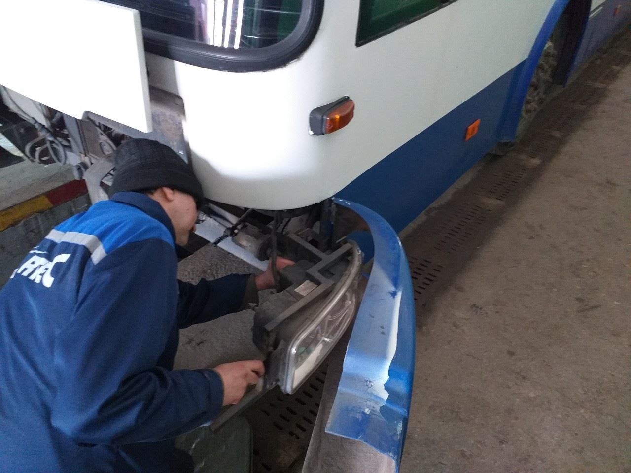 RTEC: Неисправные троллейбусы в парке №1 чинят.