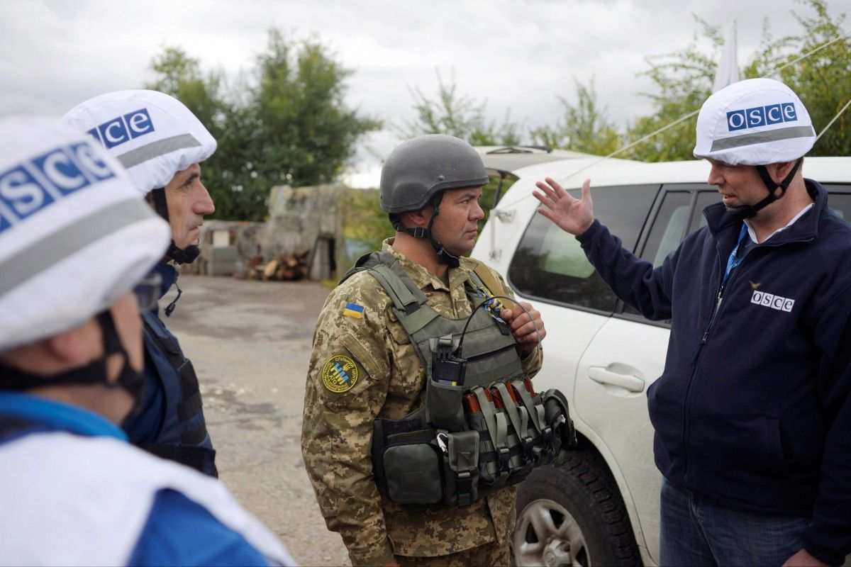 Separatiștii proruși din Donbas din nou împiedică activitatea observatorilor OSCE.